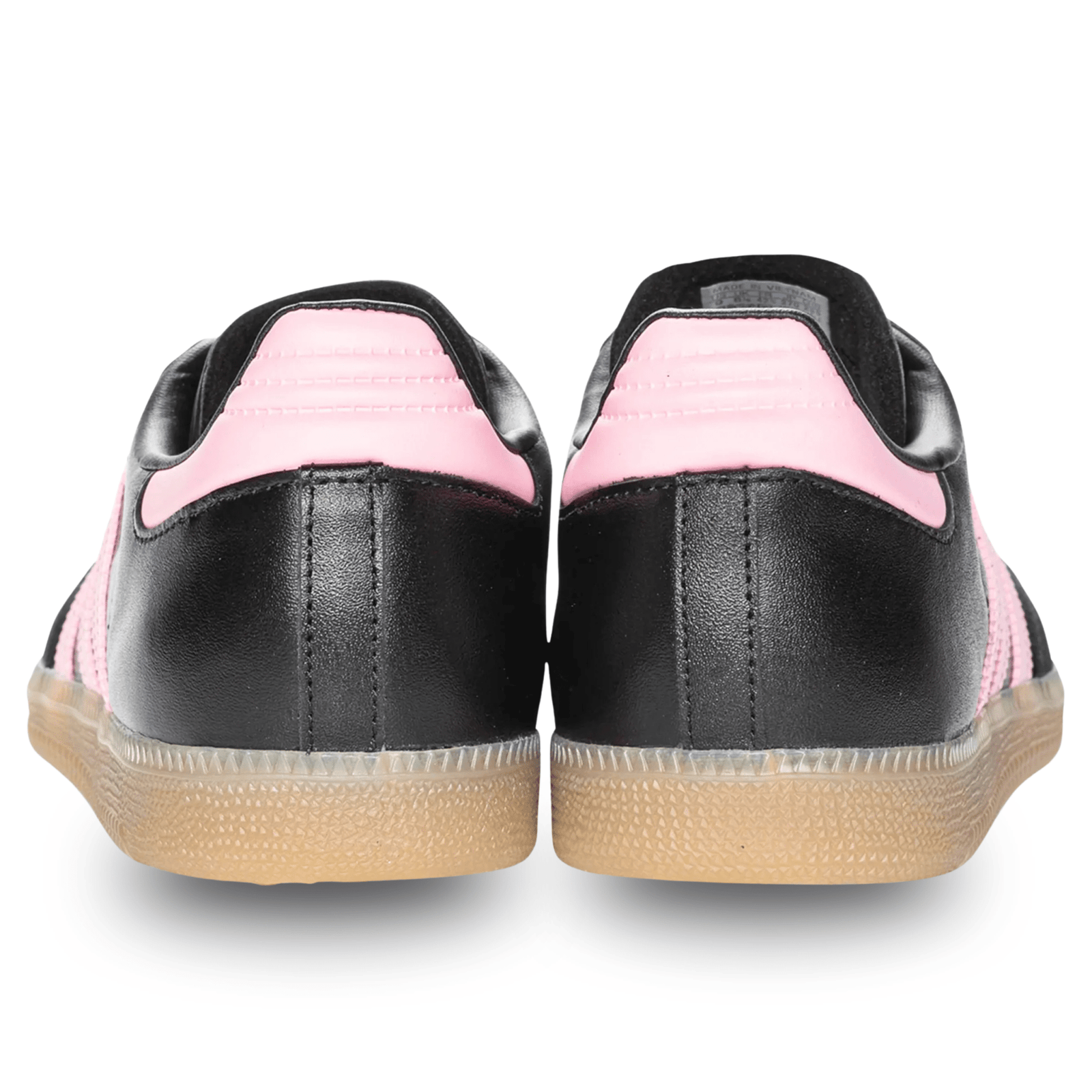 adidas Samba Inter Miami Soccer Shoes (Black/Light Pink/Gum) | SoccerWearhouse