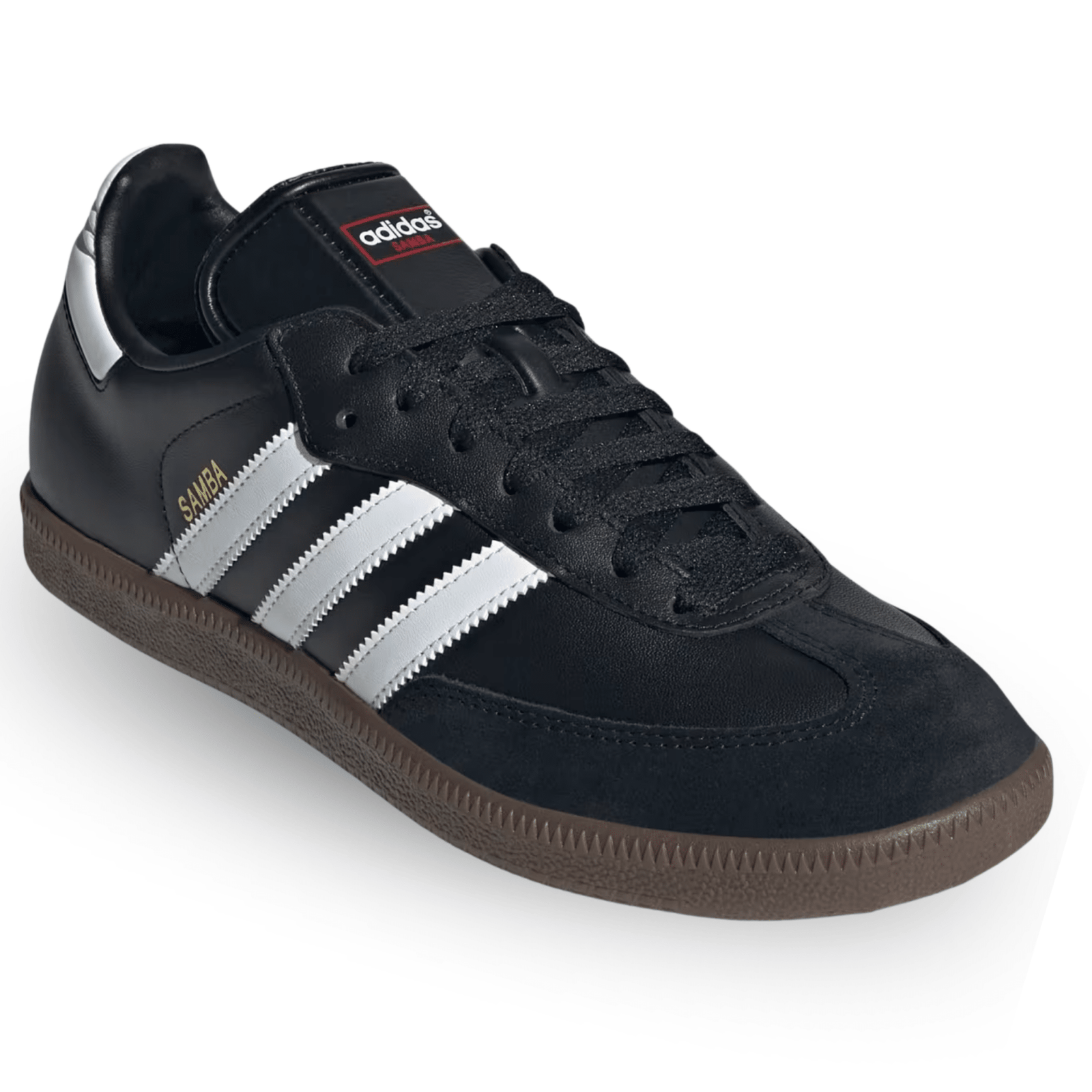 adidas Samba Short Tongue Indoor Shoes (Black) | SoccerWearhouse
