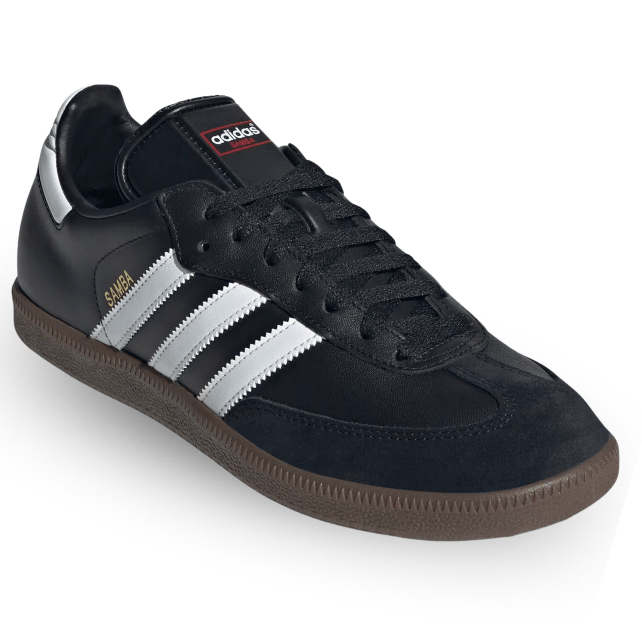 adidas Samba Short Tongue Indoor Shoes (Black)