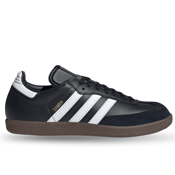 adidas Samba Short Tongue Indoor Shoes (Black)