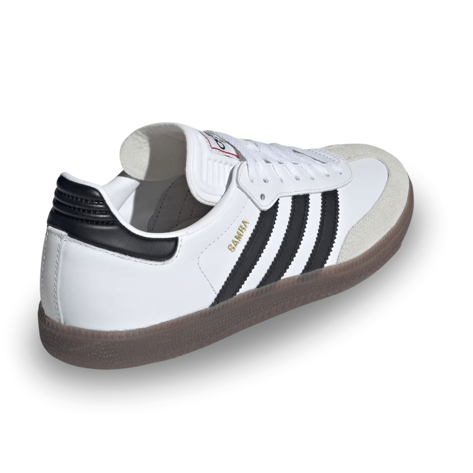adidas Samba Soccer Shoes (White/Black/Red) | SoccerWearhouse