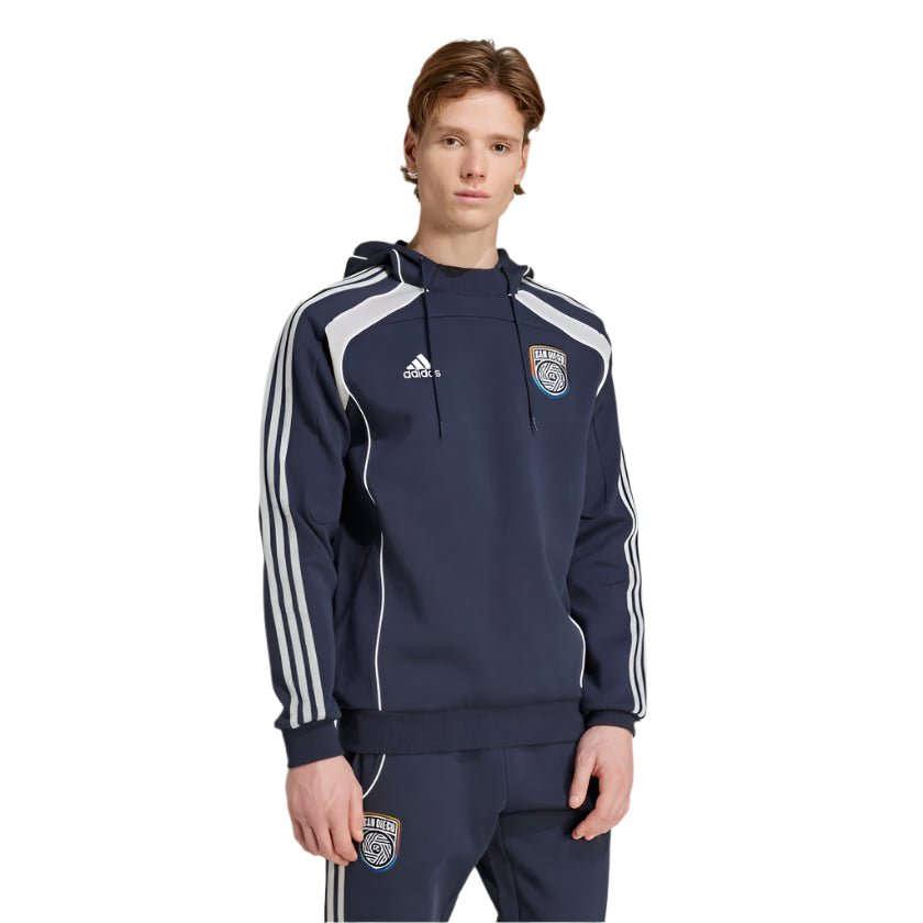 adidas San Diego 25/26 UBP Travel Hoodie (Night Navy) | SoccerWearhouse