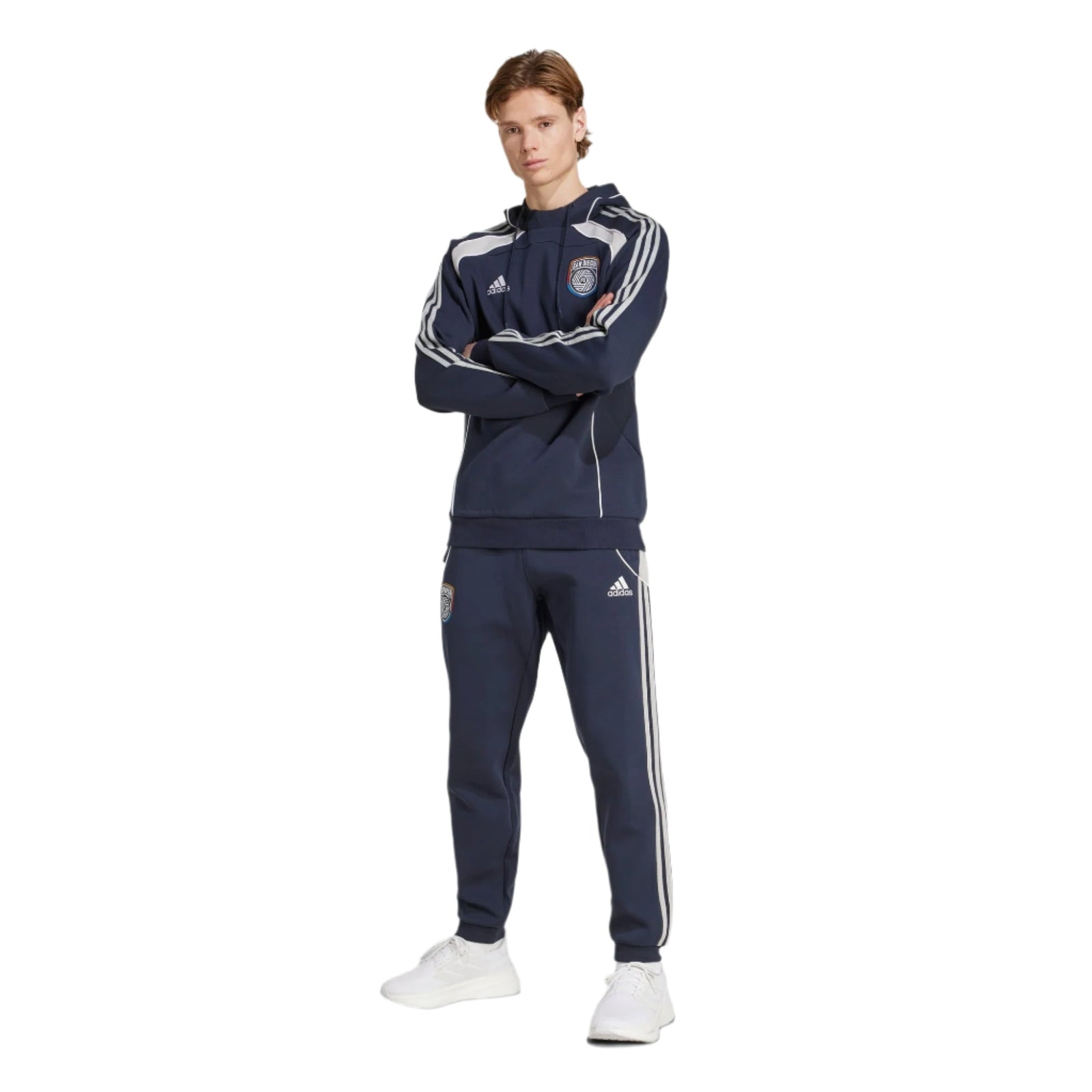 adidas San Diego 25/26 UBP Travel Hoodie (Night Navy) | SoccerWearhouse