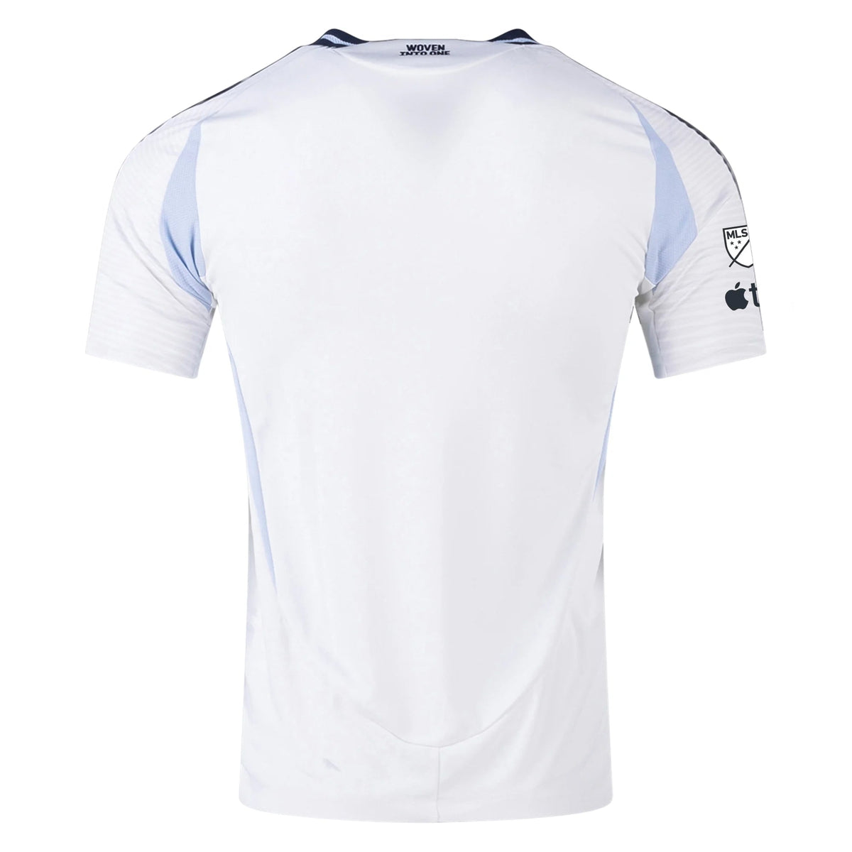 adidas San Diego FC Authentic Away Jersey 25/26 w/ MLS & Apple Patch (White) | SoccerWearhouse