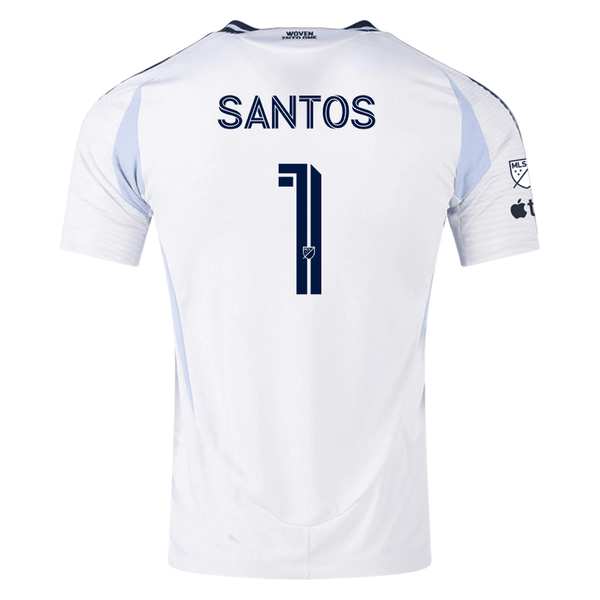 adidas San Diego FC Authentic CJ dos Santos Away Jersey 25/26 w/ MLS &