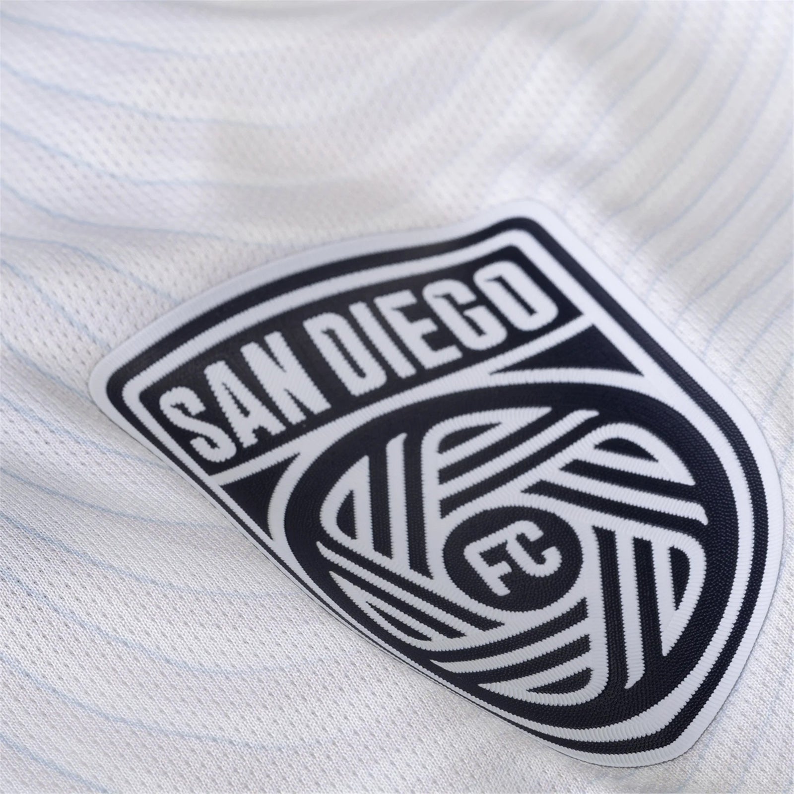 adidas San Diego FC Authentic Tomás Ángel Away Jersey 25/26 w/ MLS & Apple Patch (White) | SoccerWearhouse