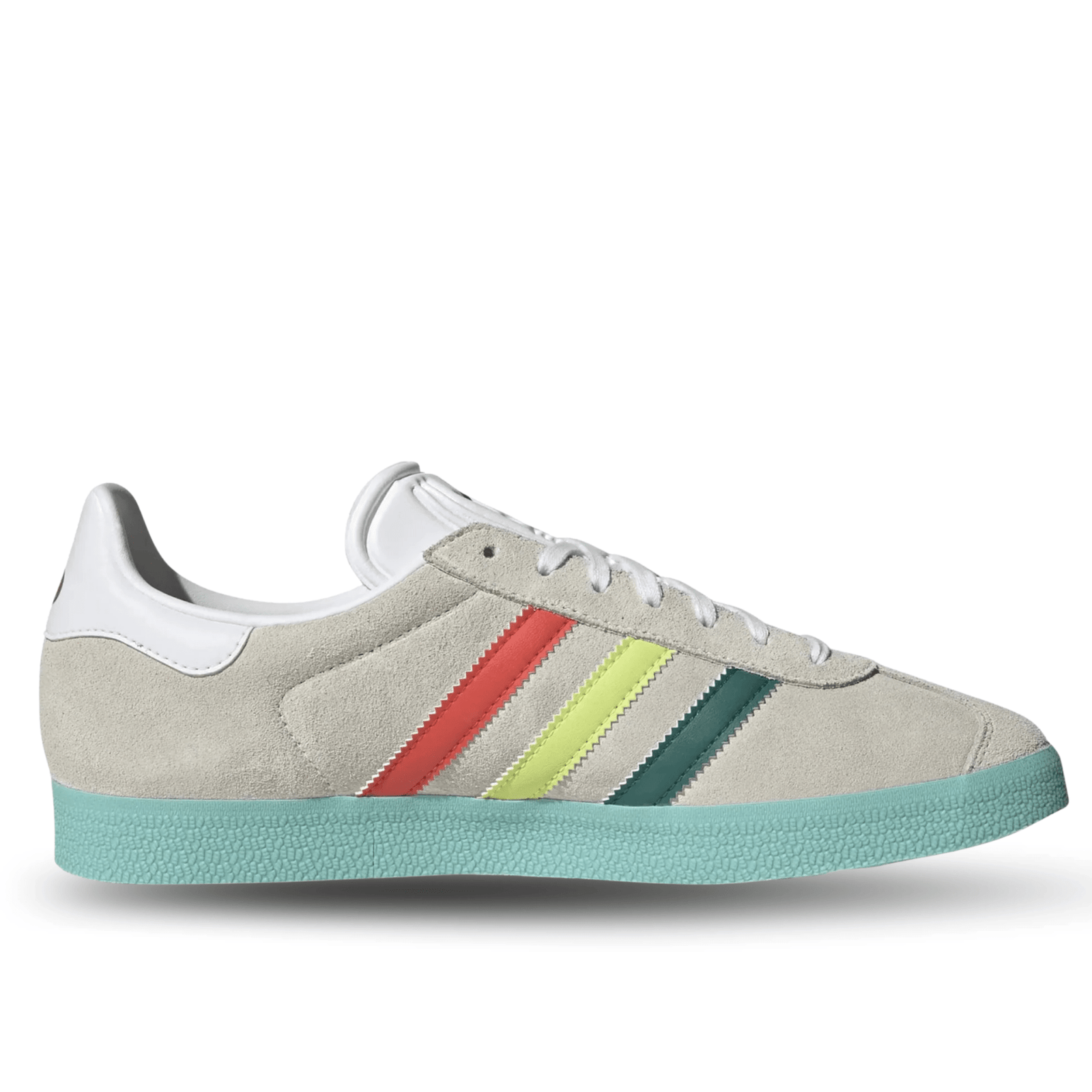 adidas San Jose Clash Gazelle Soccer Shoes (White/Multi) | SoccerWearhouse