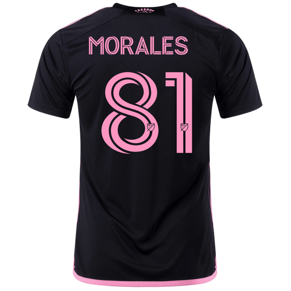 adidas Santiago Morales Inter Miami Away Jersey 23/24 (Black/True Pink