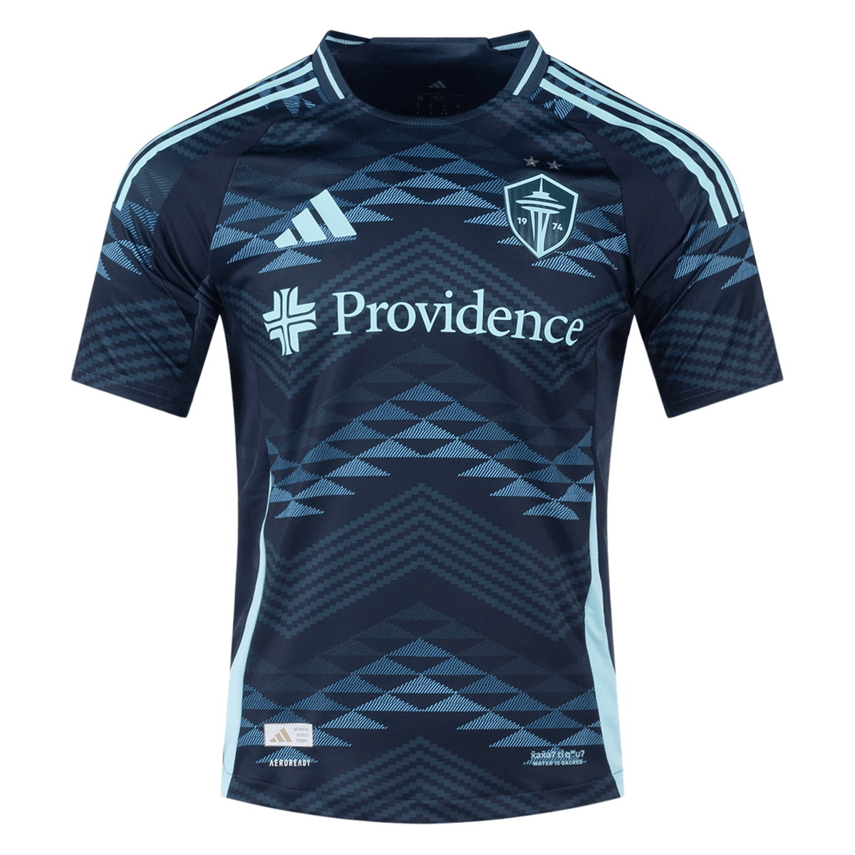 adidas Seattle Sounders Authentic Away Jersey 25/26 (Aura Ink) | SoccerWearhouse