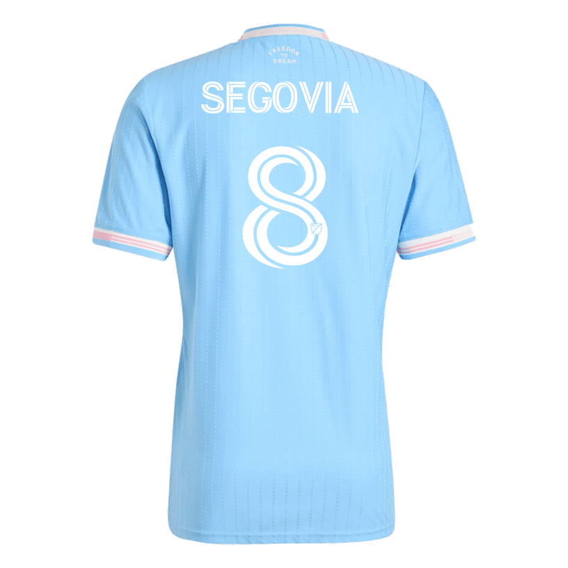 adidas Segovia Inter Miami Authentic Third Jersey 25/26 (Blue/Pink) | SoccerWearhouse