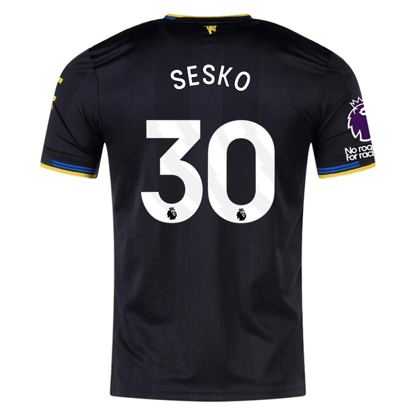 adidas Sesko Men's Manchester United Authentic Third Jersey 25/26 w/ N