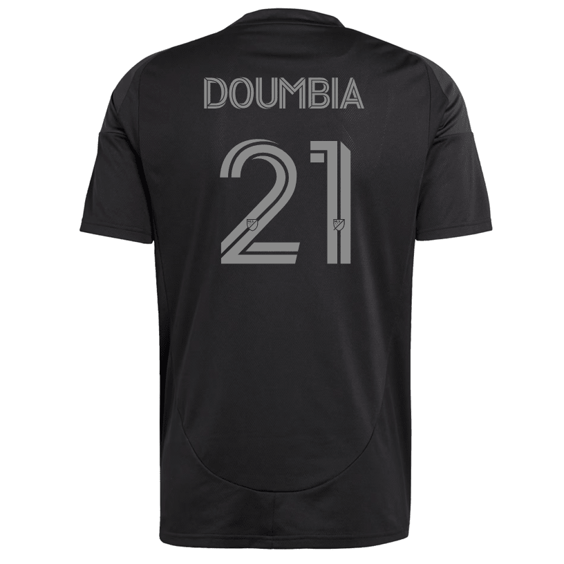 adidas Souleyman Doumbia Charlotte FC Away Jersey 25/26 (Black) | SoccerWearhouse
