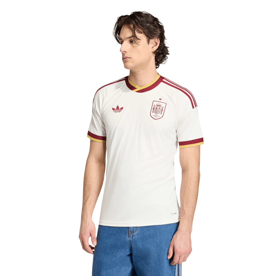 adidas Spain 2026 Away Jersey (White) | SoccerWearhouse
