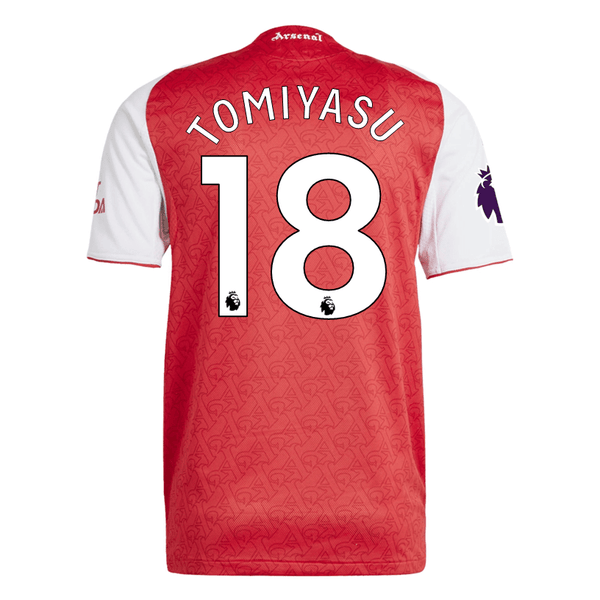 adidas Takehiro Tomiyasu Arsenal FC Authentic Home Jersey 25/26 w/ EPL