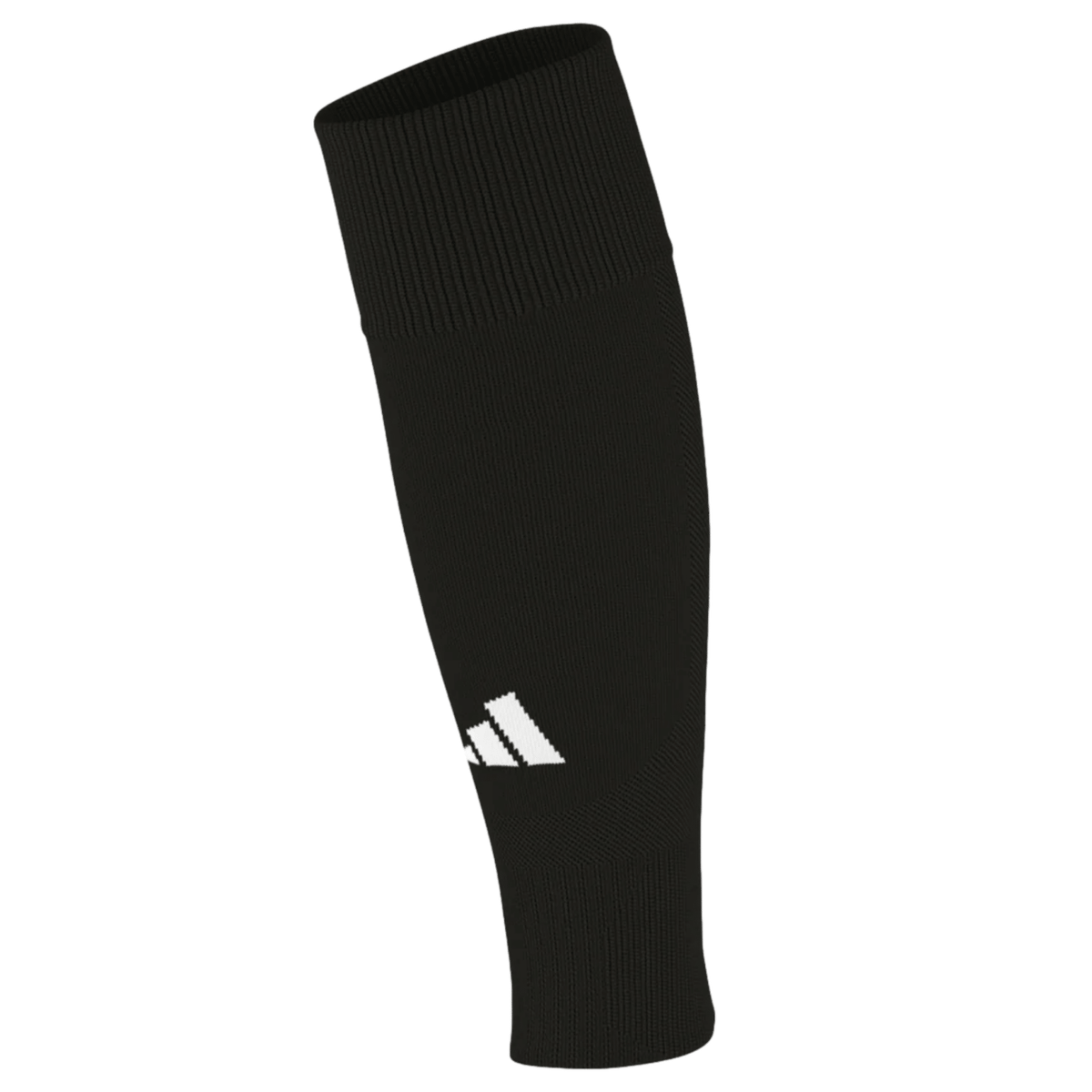 adidas Team Speed 5 Calf Sleeve Sock (Black/White) | SoccerWearhouse