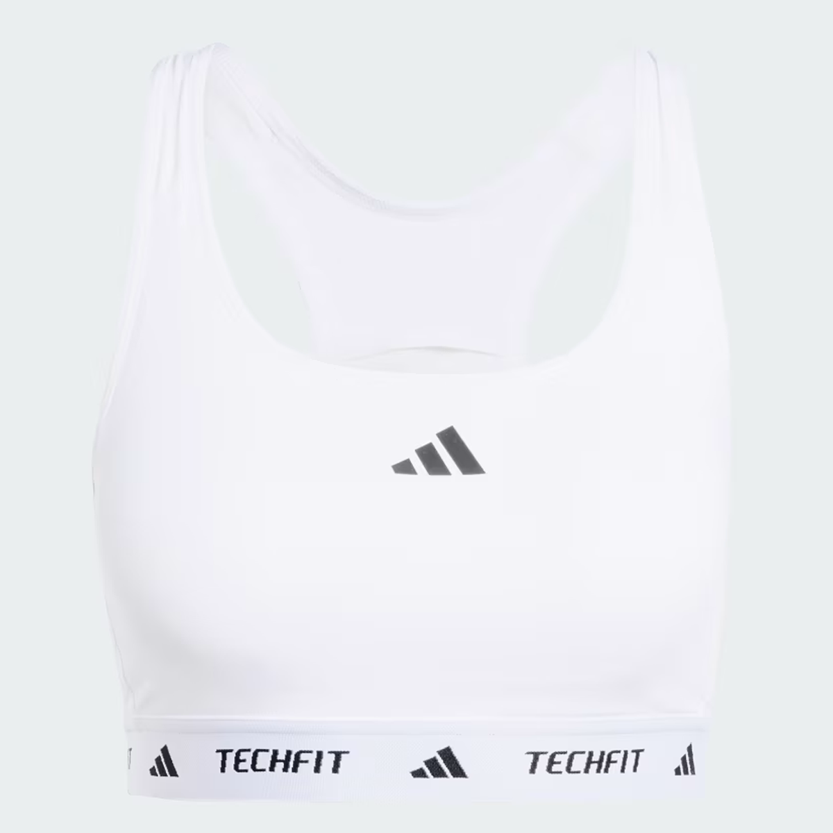 adidas Techfit Sports Bra (White) | SoccerWearhouse