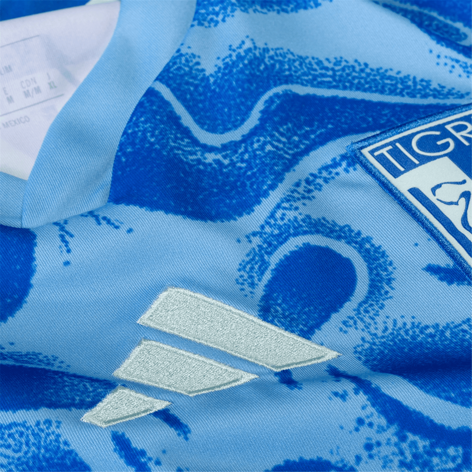 adidas Tigres Away Jersey 25/26 (Blue/Aqua) | SoccerWearhouse