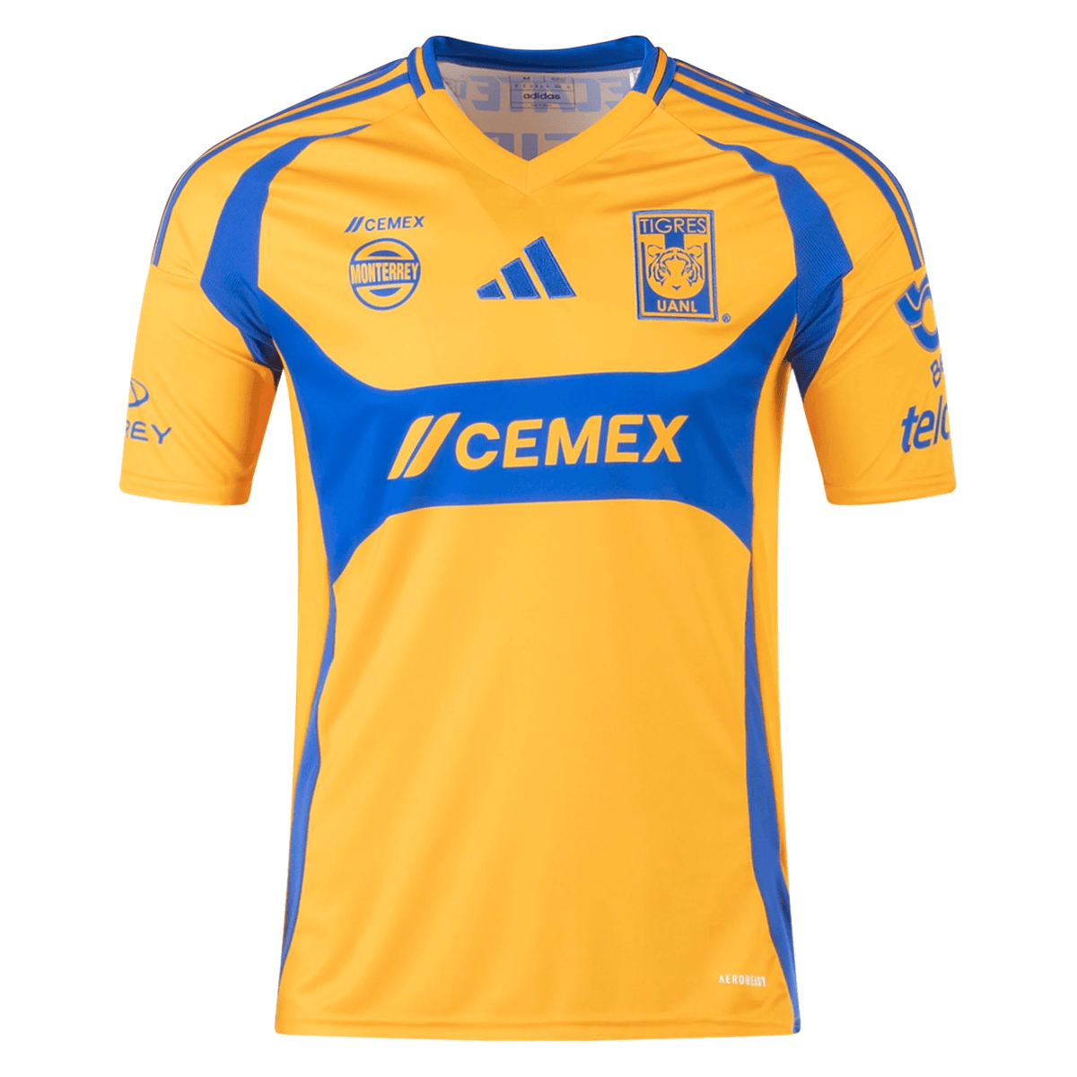 adidas Tigres Home Jersey 24/25 (Team College Gold) | SoccerWearhouse