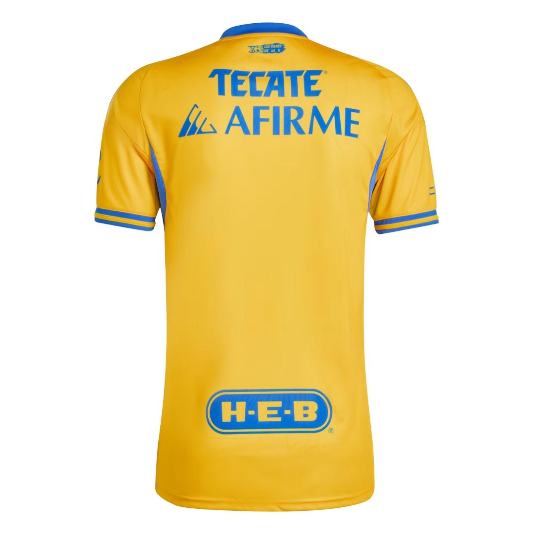 adidas Tigres UANL 25/26 Home Jersey (Gold/Blue) | SoccerWearhouse