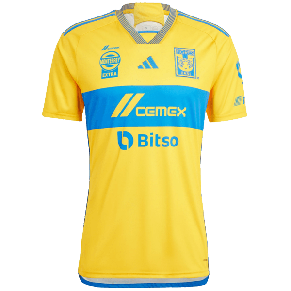 adidas Tigres UANL Home Jersey 23/24 (Team College Gold) | SoccerWearhouse