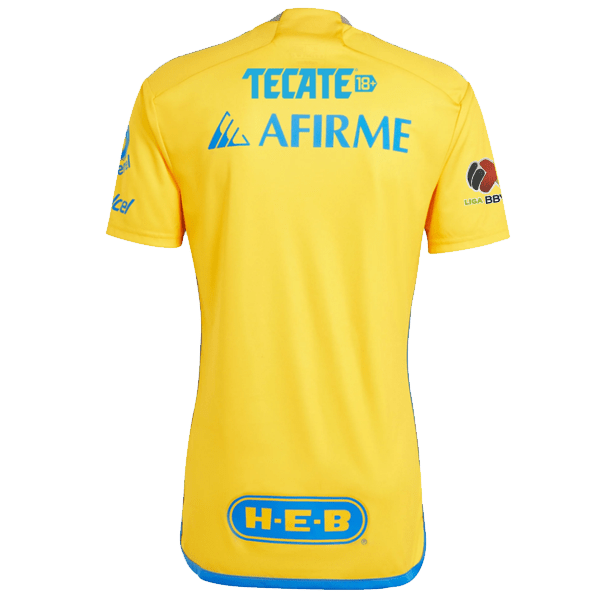 adidas Tigres UANL Home Jersey w/ Liga MX Patch 23/24 (Team College Gold) | SoccerWearhouse