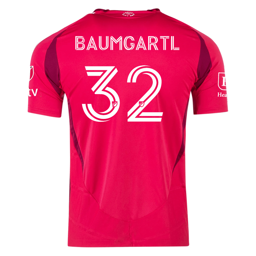 adidas Timo Baumgartl St. Louis FC Authentic Home Jersey 25/26 (Power Pink) | SoccerWearhouse