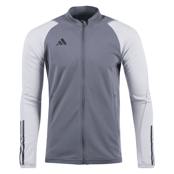 adidas Tiro 23 Competition Training Jacket (Onix Grey) | SoccerWearhouse