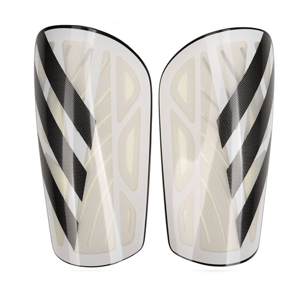 adidas Tiro League Shin Guard (White/Black/Silver) | SoccerWearhouse