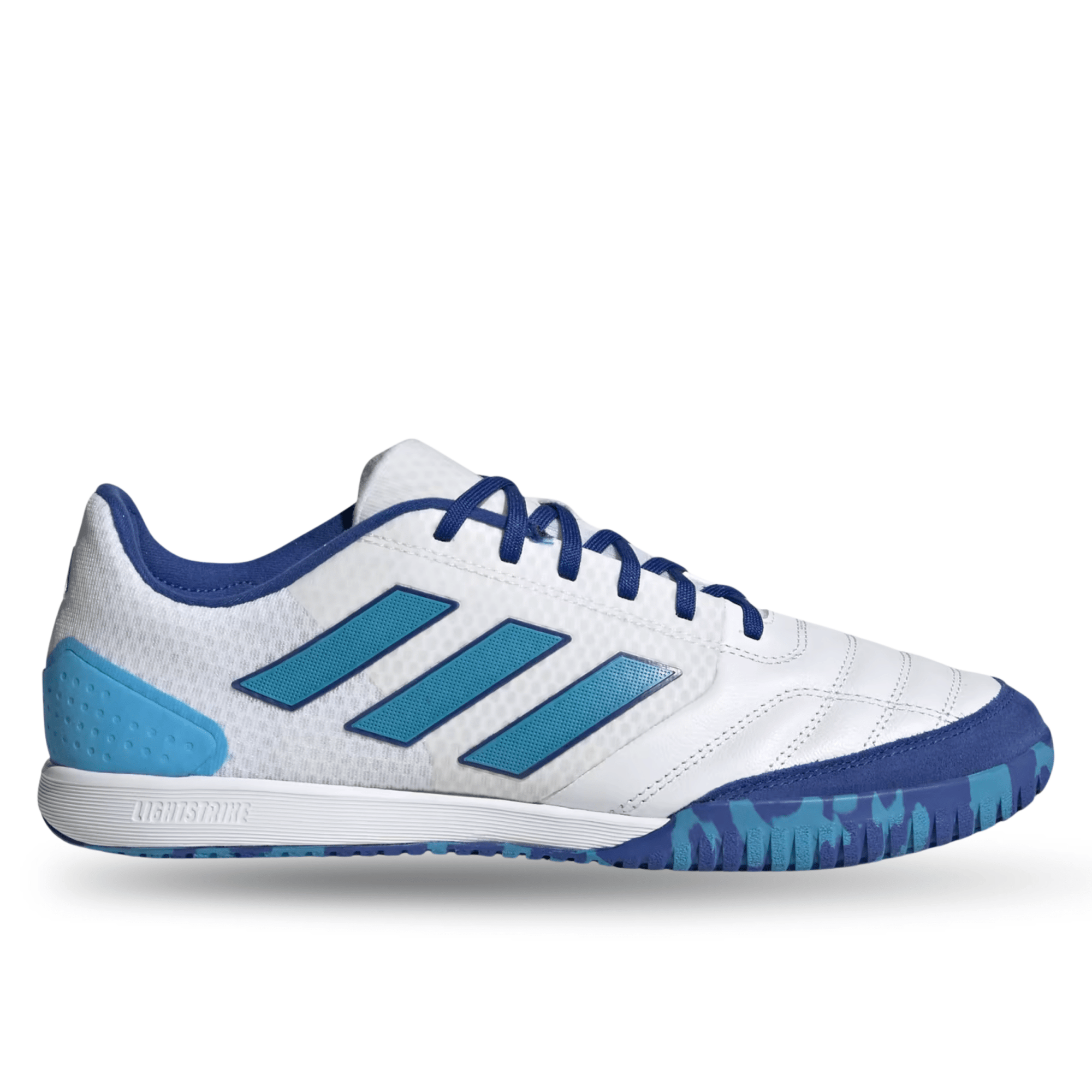 adidas Top Sala Competition Indoor Soccer Shoes (White/Bold Aqua/Team adidas Top Sala Competition Indoor Soccer Shoes (White/Bold Aqua/Team