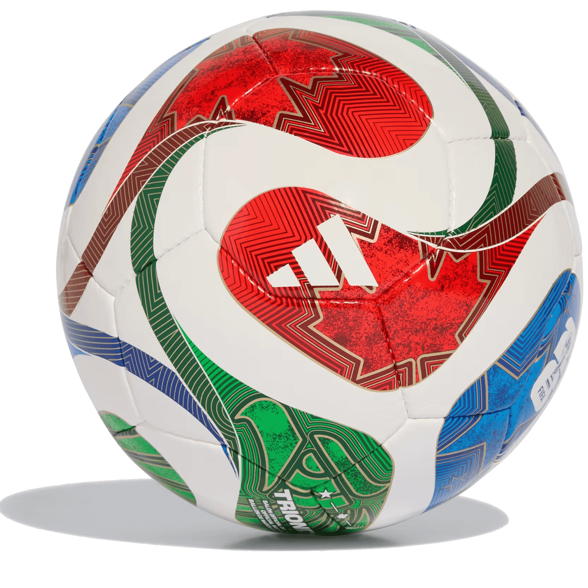 adidas Trionda Futsal Pro Ball (White/Red/Blue) | SoccerWearhouse