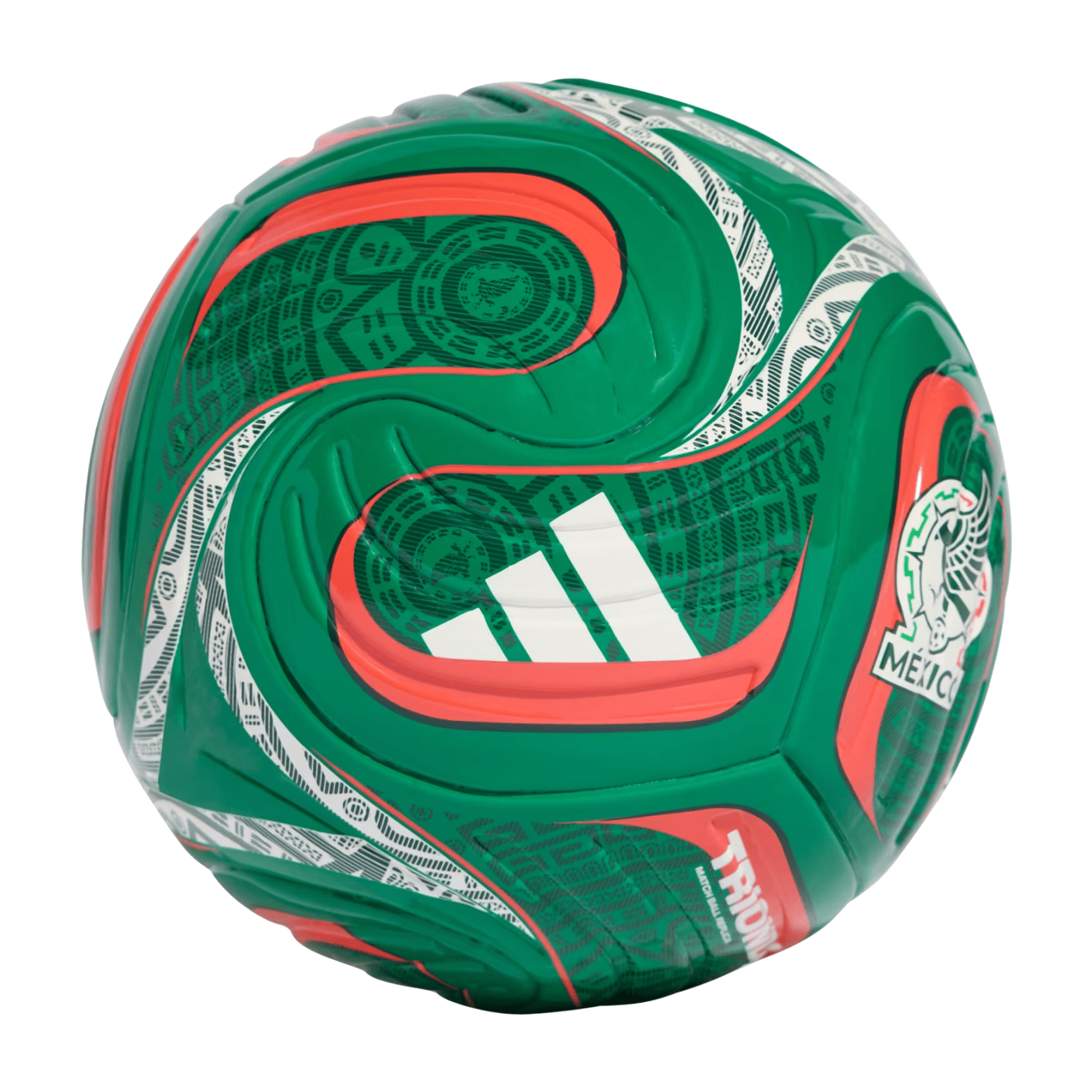 adidas Trionda Mexico Home Mini Ball (Bold Green) | SoccerWearhouse
