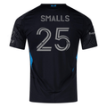 adidas Tyger Smalls Charlotte FC Authentic Away Jersey 25/26 (Black)