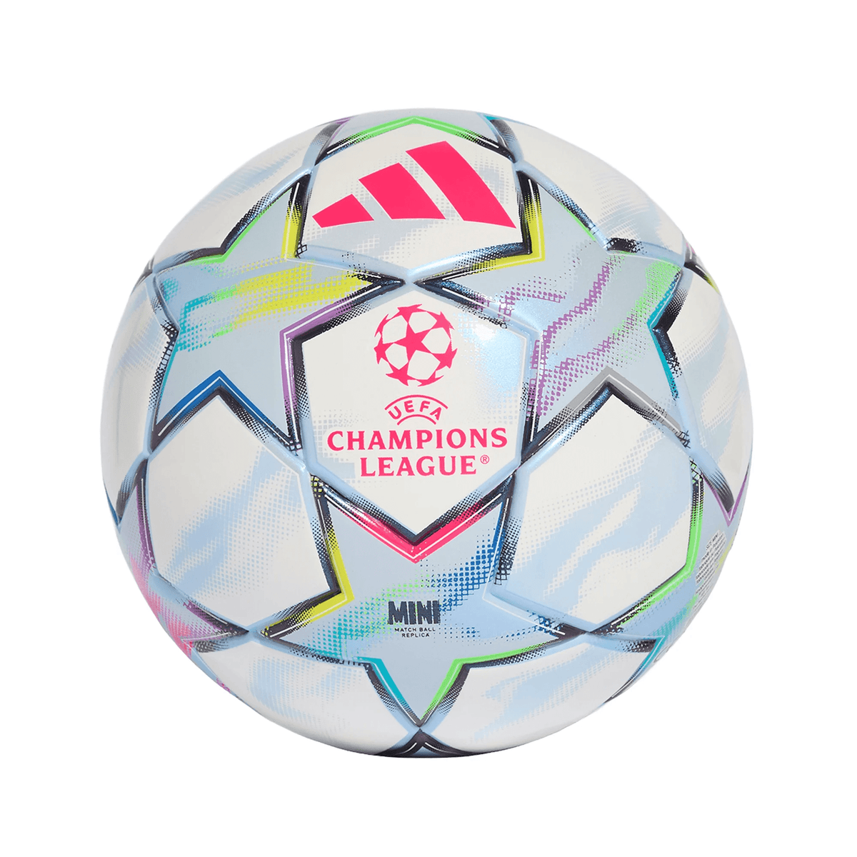 adidas UEFA Champions League Mini Ball 26/27 (White/Multi) | SoccerWearhouse