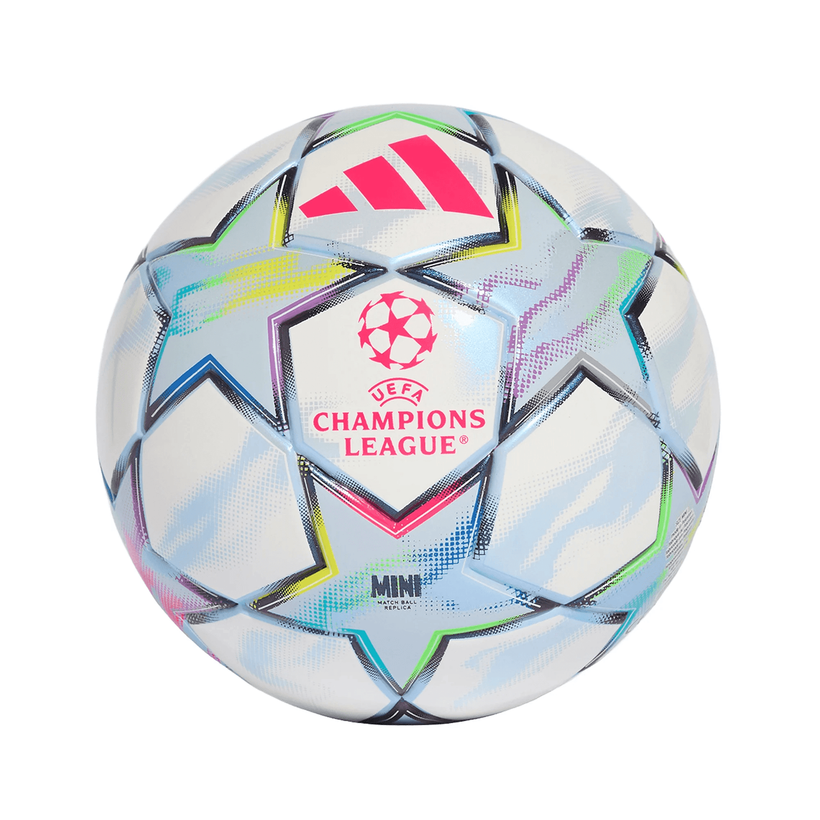 adidas UEFA Champions League Mini Ball 26/27 (White/Multi) | SoccerWearhouse