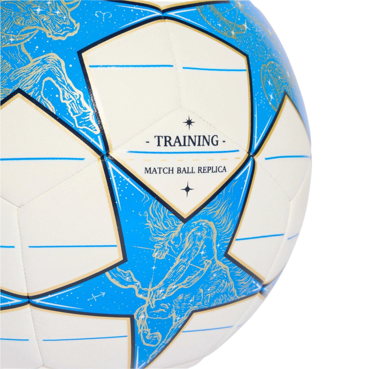 adidas UEFA Champions League Training Ball 25/26 (White/Dark Blue/Pantone) | SoccerWearhouse