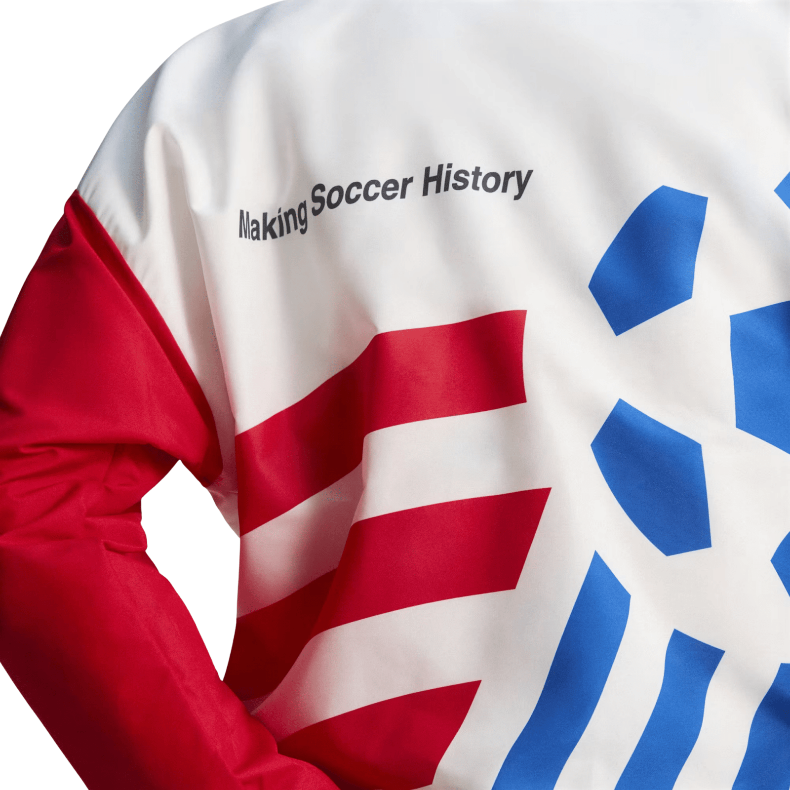 adidas USA 94 Graphic Woven Track Top Jacket (White) | SoccerWearhouse