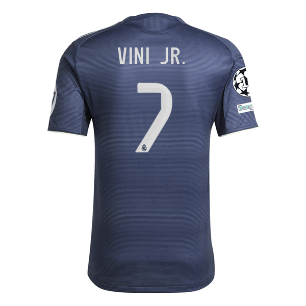 【タイトル】 アディダス レアルマドリード ユニフォーム VINI JR. adidas Vini Jr. Real Madrid Authentic Away Jersey 25/26 w/ Champions L