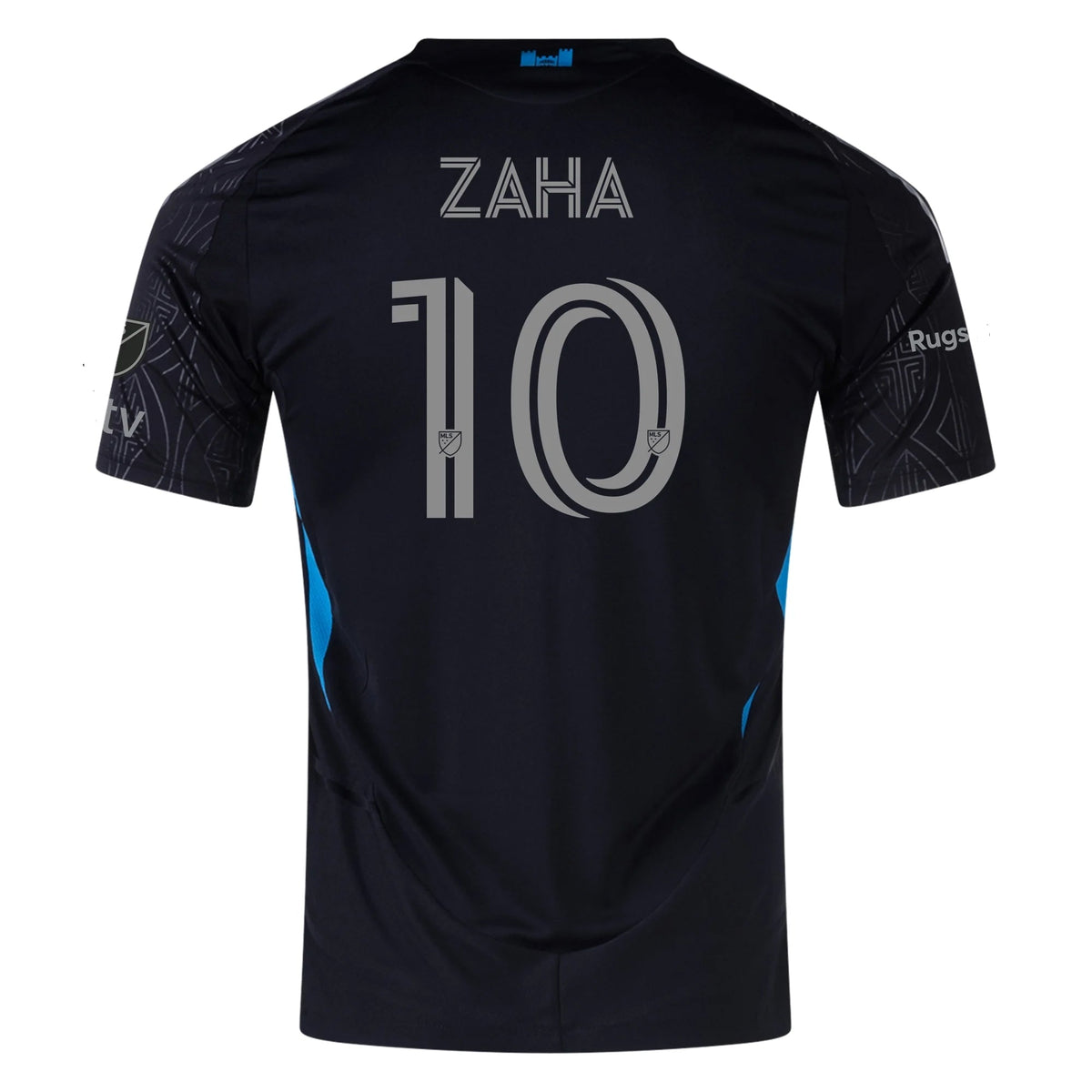 adidas Wifried Zaha Charlotte FC Authentic Away Jersey 25/26 (Black) | SoccerWearhouse