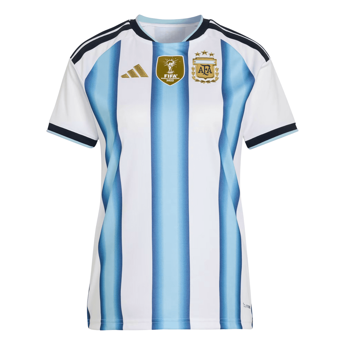 adidas Women’s Argentina 2026 Home World Cup Jersey (White/Icey Blue/Light Blue) | SoccerWearhouse
