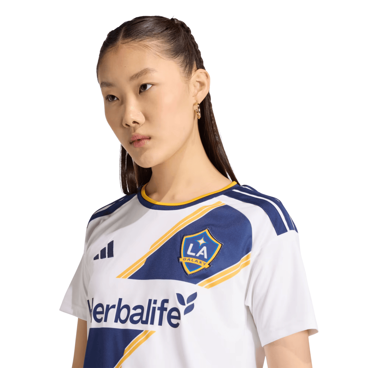 adidas Women’s LA Galaxy 26/27 Home Stadium Jersey (White) | SoccerWearhouse