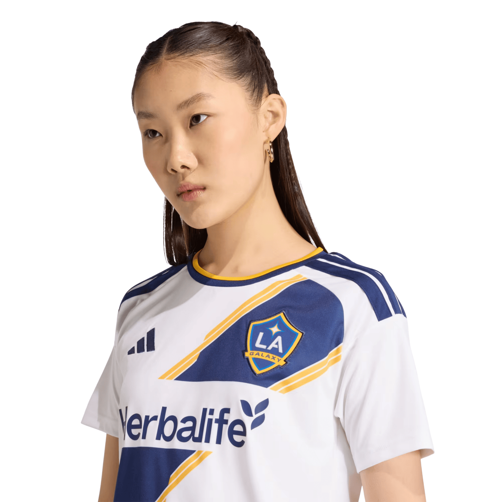 adidas Women’s LA Galaxy 26/27 Home Stadium Jersey (White) | SoccerWearhouse