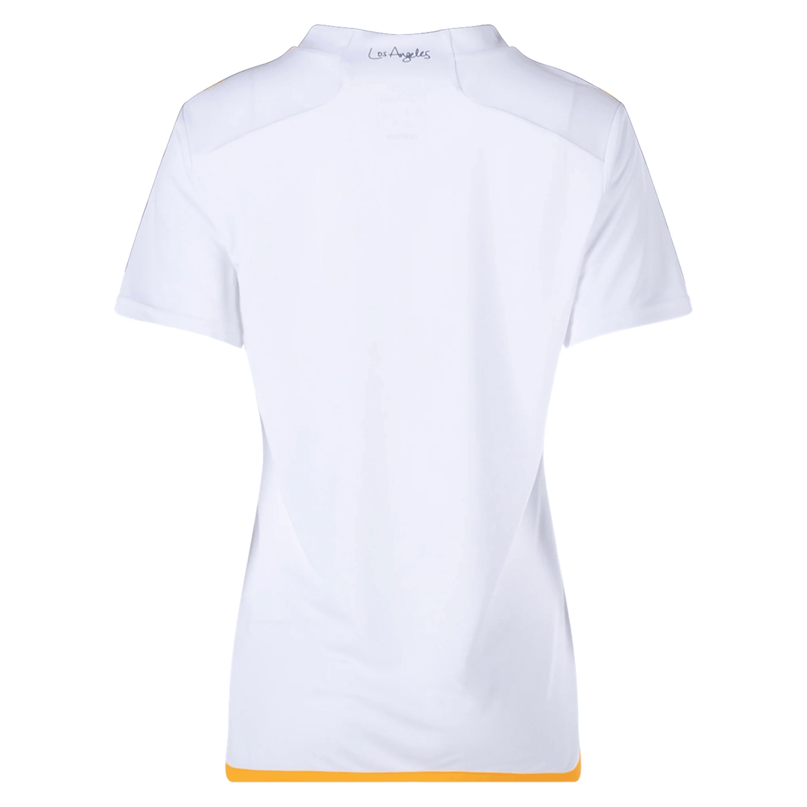 adidas Womens LA Galaxy Home Jersey 24/25 (White/Yellow/Navy) | SoccerWearhouse
