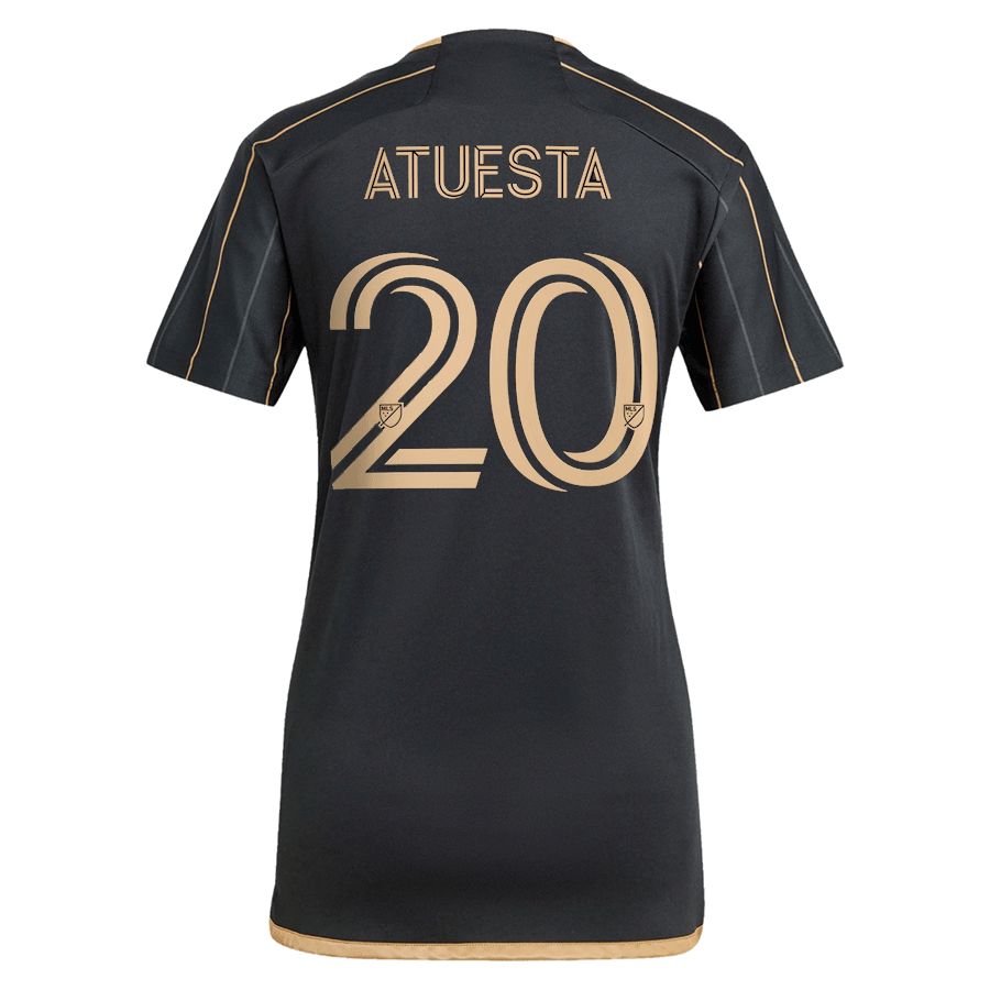 adidas Womens LAFC Eduard Atuesta Home Jersey 24/25 (Black/Gold) | SoccerWearhouse
