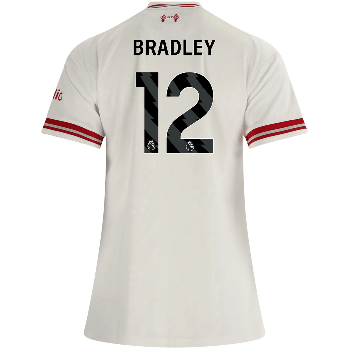adidas Women’s Liverpool Conor Bradley Away Jersey 26/27 (White/Red) | SoccerWearhouse