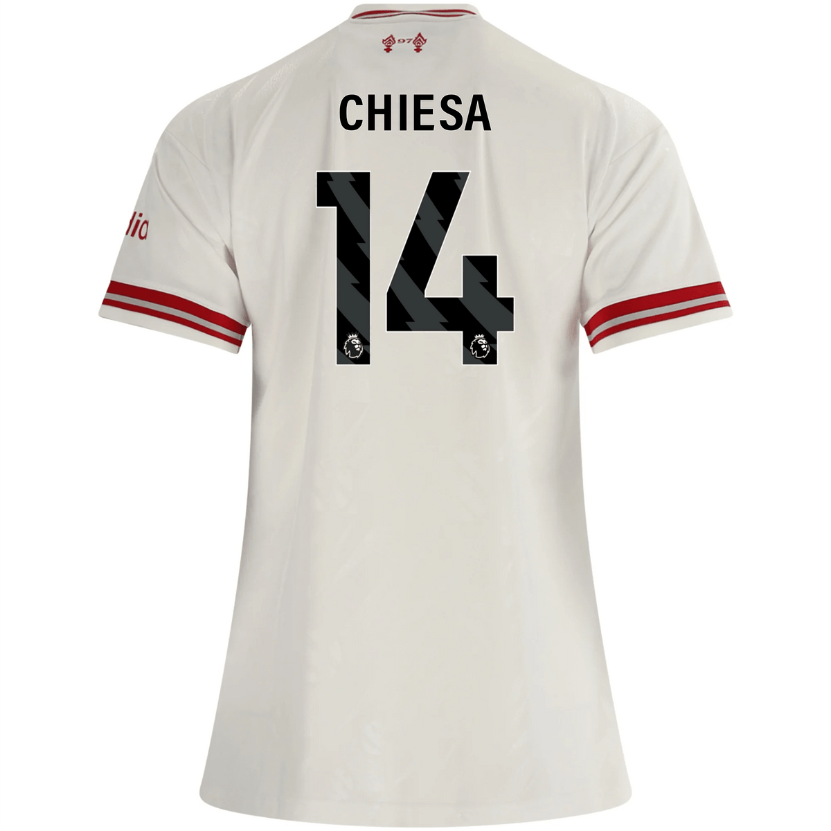 adidas Women’s Liverpool Federico Chiesa Away Jersey 26/27 (White/Red) | SoccerWearhouse