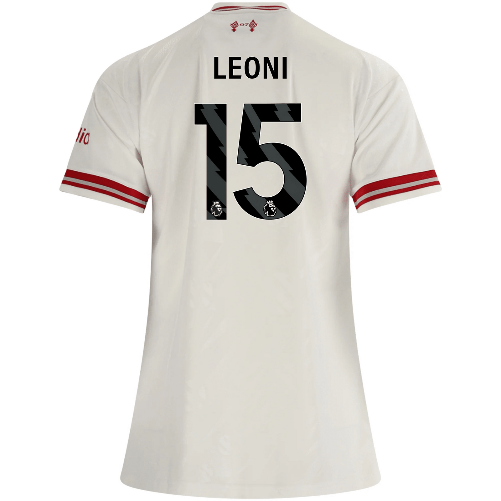 adidas Women’s Liverpool Giovanni Leoni Away Jersey 26/27 (White/Red) | SoccerWearhouse
