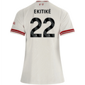 adidas Women’s Liverpool Hugo Ekitiké Away Jersey 26/27 (White/Red)