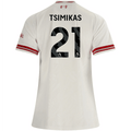 adidas Women’s Liverpool Kostas Tsimikas Away Jersey 26/27 (White/Red)