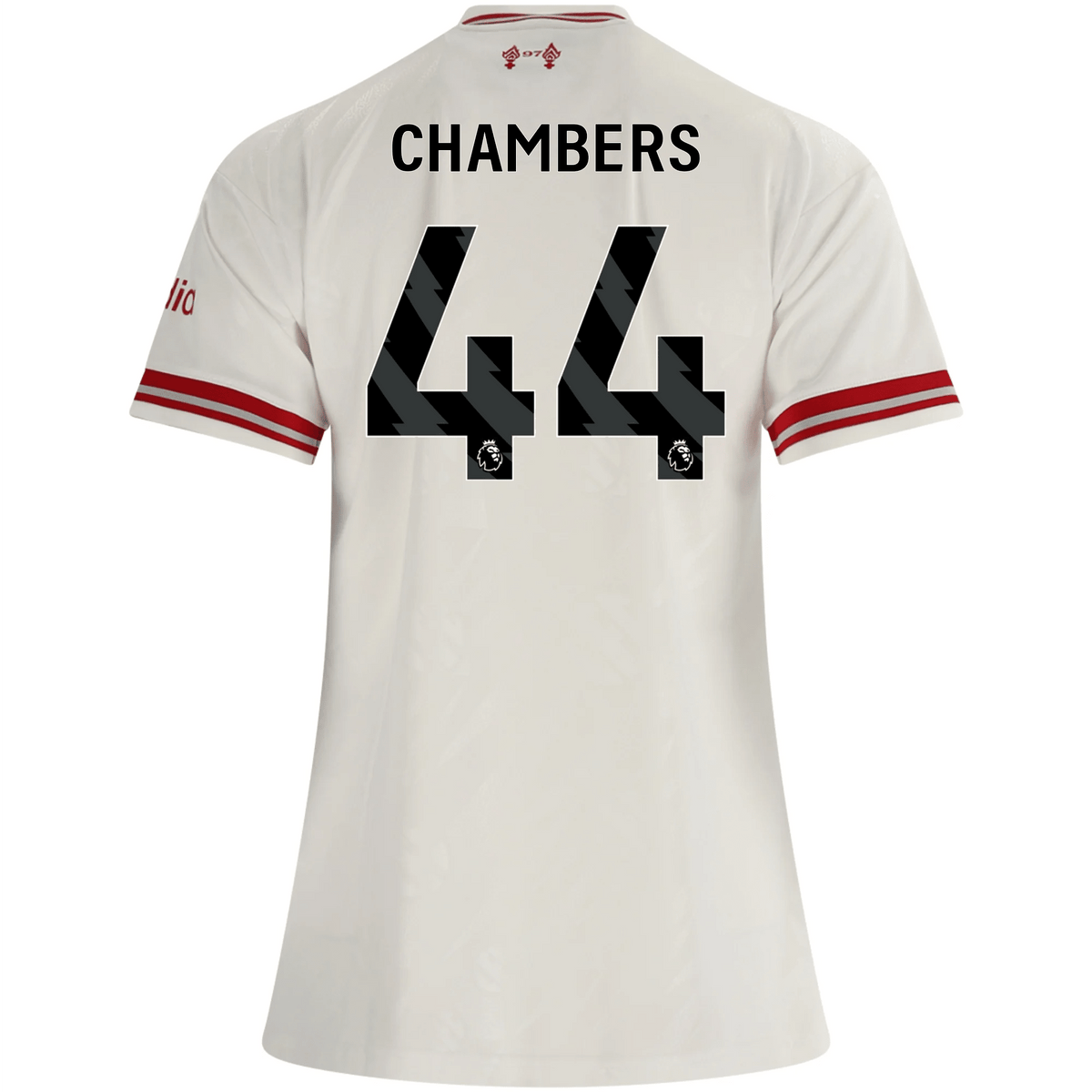 adidas Women’s Liverpool Luke Chambers Away Jersey 26/27 (White/Red) | SoccerWearhouse