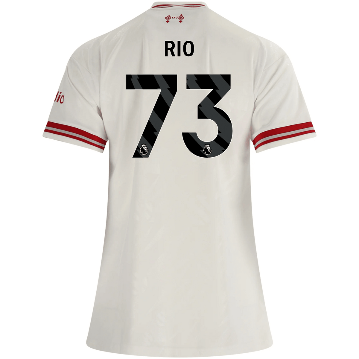adidas Women’s Liverpool Rio Ngumoha Away Jersey 26/27 (White/Red) | SoccerWearhouse